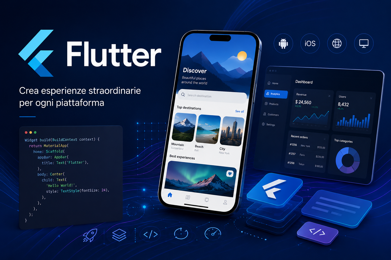 Flutter per app e prodotti digitali